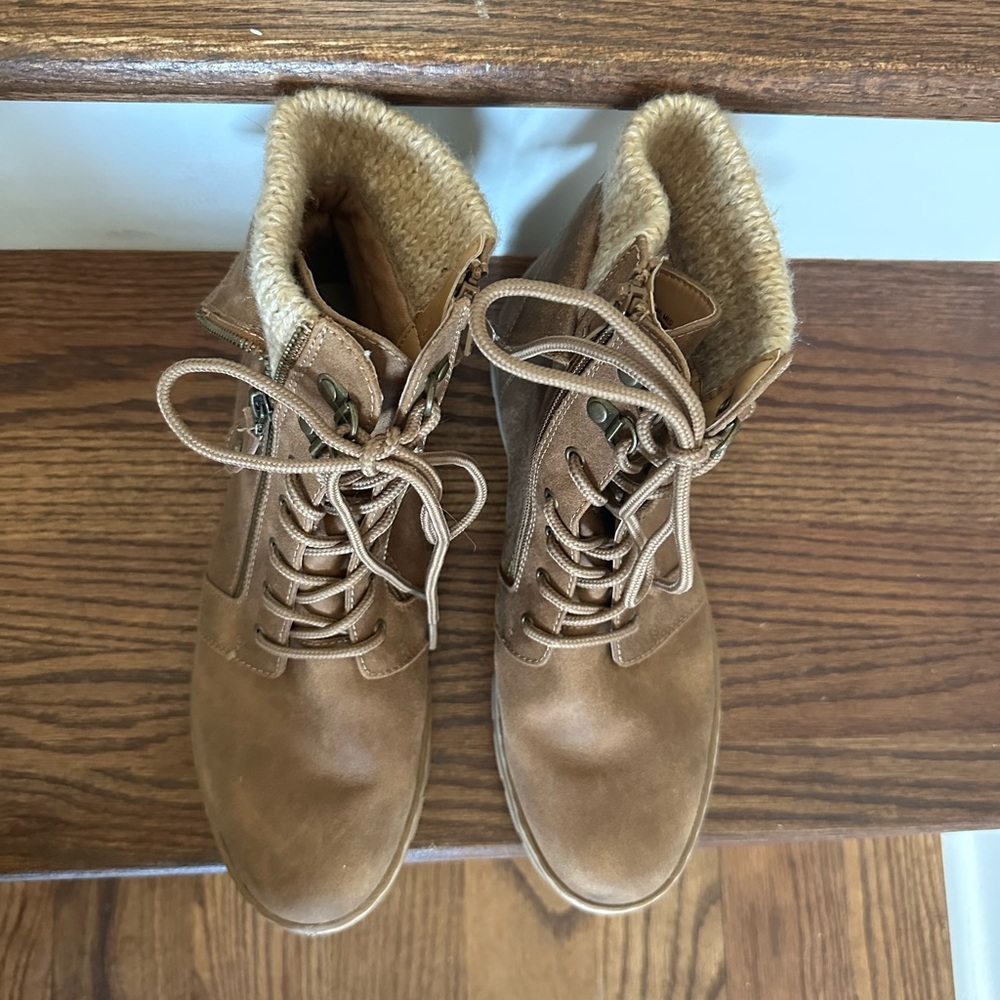 Cliffs by WHITE MOUNTAIN Women’s Kaylee Tan Boots Size 9.5 - Picture 5 of 7